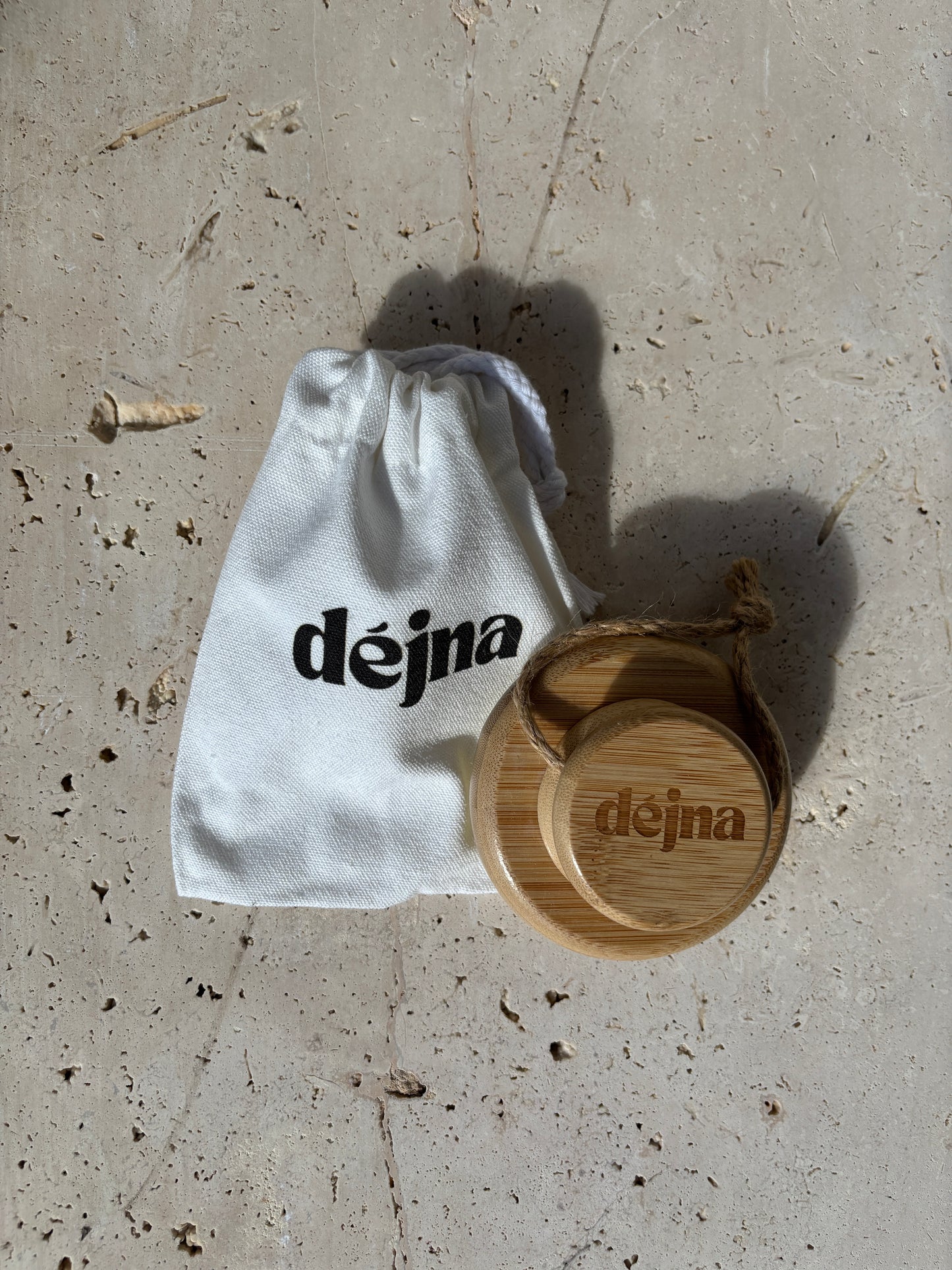 DÉJNA DRY BRUSH | Bamboo Body Exfoliating Brush